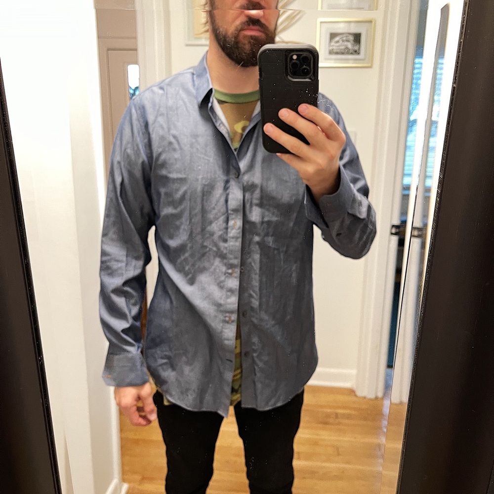 Banana Republic Blue Dress Shirt